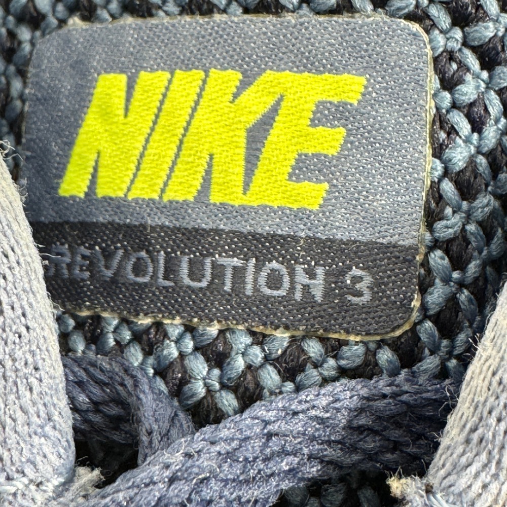 Nike Revolution 3 Men's Running Shoes Navy Volt Mesh Size US 13 - Picture 4 of 10